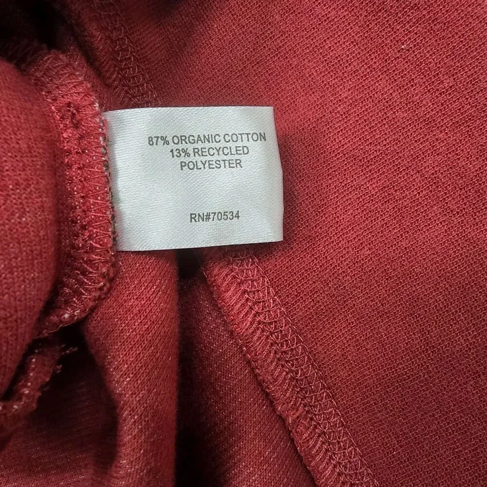 Orvis 1/4 Zip Pullover Sweater Mens XL Red Classic Outdoors Soft